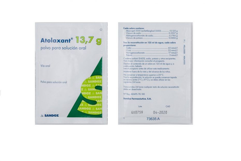 Atolaxant 13,7 g 20 sobres