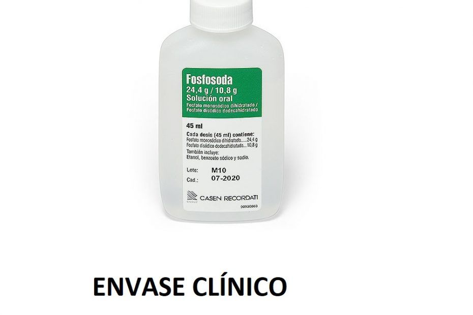 Fosfosoda 100 frascos 45 ml